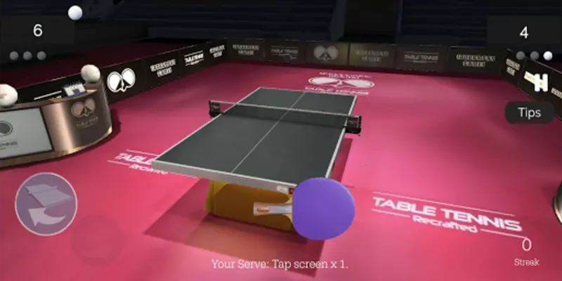 Table Tennis ReCrafted! android App screenshot 0