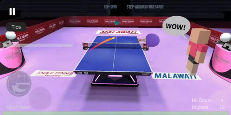 Table Tennis ReCrafted! android App screenshot 9